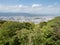 Panoramic view of Kochi city from the top of Mount Godai