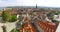 Panoramic view of Konstanz city (Germany)