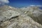 Panoramic view of Kutelo and Vihren Peaks, Pirin Mountain