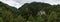 Panoramic view of Kvacianska valley, Liptov, Slovakia