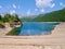 Panoramic view of Lago Devero, Parco Naturale Veglia-Devero, Val d'Ossola, Italy.