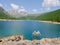 Panoramic view of Lago Devero, Parco Naturale Veglia-Devero, Val d'Ossola, Italy.