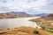Panoramic view of Lake Kaweah in California, USA