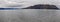 Panoramic view of Lake Ohau, New Zealand
