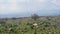 Panoramic view of Landscape along the Zavitan Stream, in Yehudiya Forest Nature Reserve, the Golan Heights,