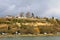 A panoramic view on the landscape at the Moselle River in Remich, Luxembourg