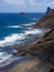 Panoramic view. Landscape of the northern part of the island. Rocky coast, viewpoint - Mirador Playa de Benijo, Atlantic Ocean.