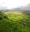 Panoramic view from Le Pouce mountain, Mauriitus