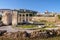 Panoramic view of the Library of Hadrian, Athens, Greece