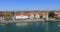 Panoramic view of Lindau harbor, Germany