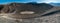 Panoramic View Little Hebe Crater in Death Valley, California