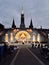 Panoramic View of Lourdes Basilica - Majestic Architecture and Spiritual Serenity