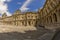 Panoramic view of the Louvre in Paris