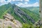 Panoramic view in the Lucanian Dolomites, province of Potenza, Basilicata.