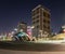 Panoramic view of Lusail City streets - Doha - Qatar