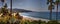 Panoramic view of Main Beach, Laguna Beach