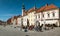 Panoramic view of the Main square Glavni trg in  Maribor