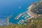 Panoramic view of Maratea. Basilicata. Italy.