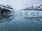 Panoramic view of the Margerie Glacier in Glacier Bay National park