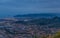 Panoramic view of Marina di Massa Tuscany Italy