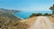 Panoramic view of Marina of Mattinata beach in Puglia, Italy