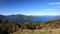 Panoramic view on Marlborough Sounds, South Island, New Zealand.