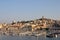 Panoramic view on Marseille old port