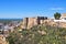 Panoramic view of Massafra. Puglia. Italy.