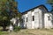 Panoramic view of Medieval church near tomb of Yane Sandanski in Rozhen village, Bulgaria