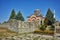 Panoramic view of Medieval Monastery St. John the Baptist, Bulgaria