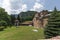 Panoramic view of medieval Poganovo Monastery of St. John the Theologian