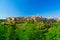 Panoramic view of the medieval village of Pitigliano, Tuscany, Italy