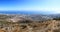 Panoramic view of Mediterranean coastline, Benalmadena - Spain