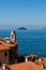 Panoramic view of mediterranean sea