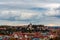 Panoramic view from the Meissen Albrechtsburg over the historic old town