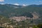 Panoramic view of Metsovo, a town in Epirus, northern Greece