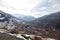 Panoramic view of Metsovo village in North Greece