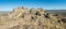 Panoramic view on Monsanto castle in Monsanto village, Portugal