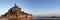 Panoramic view of Mont Saint Michel