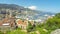 Panoramic view of Monte Carlo city, Cote d\'Azur, Monaco