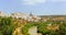 Panoramic view of Montoro with the Guadalquivir river, southern Spain