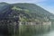 Panoramic view of Morcote, Switzerland, in the morning light