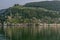 Panoramic view of Morcote and Vico, Switzerland, in the morning light