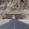 A panoramic view of the Mortuary Temple of Hatshepsut - Luxor - Egypt