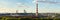 Panoramic view of Moscow Oil-processing factory