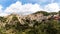 Panoramic view of Motta Camastra, a village in Sicily