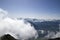 Panoramic view from Mount Pilatus. Switzerland, Alps, summer.