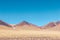 Panoramic view of mountains at Ruta de los Seismiles, Catamarca, Argentina