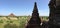 Panoramic view from the Myauk Guni temple