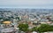 Panoramic view of Naha from the top of Shuri Castle